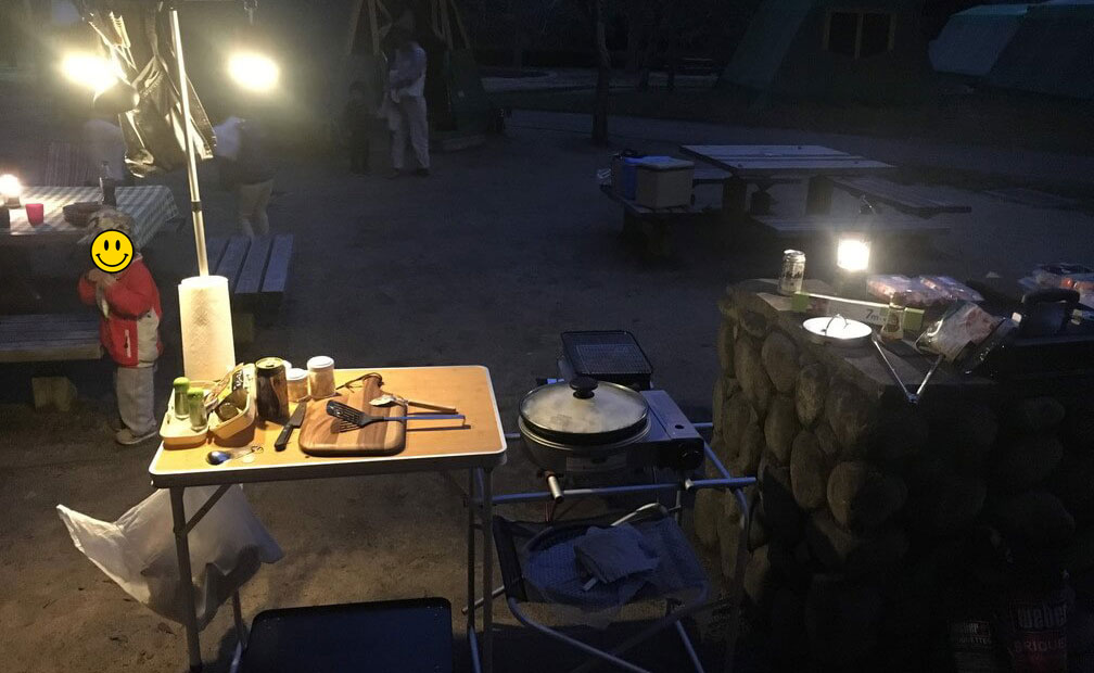 我が家のBBQキッチン